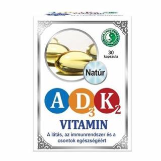 A + D3 + K2 vitamin  kapszula 30db Dr. Chen