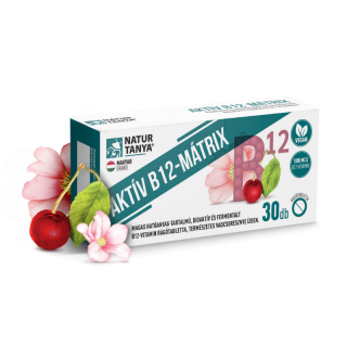 Aktív B12-mátrix rágótabletta 30db- Natur Tanya®