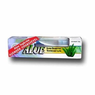 Aloe vera fogkrém (120 g) + Ajándék fogkefe Dr. Chen