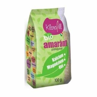 Bio Pattogatott amaránt mag 100g Klorofill