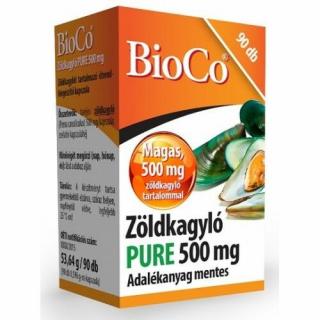 BioCo Zöldkagyló PURE 500mg 90db