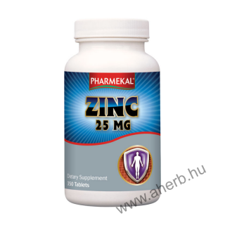 CINK 25 MG 350 DB (CSALÁDI KISZERELÉS) Pharmekal