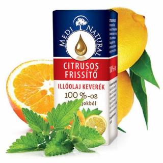 Citrusos-frissítő illóolaj keverék 10ml MediNatural