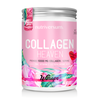 Collagen Heaven kollagénpor- Rózsa-limonádé - 300 g - WSHAPE - Nutriversum