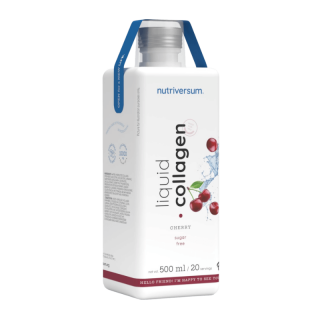 Collagen liquid Sugar Free - 500 ml - cseresznye - Nutriversum