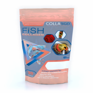 Collango Collagen Fish – halkollagén - meggy ízű – 165g