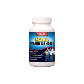 D3-Vitamin 4000 NE (4000 IU) 100db Pharmekal