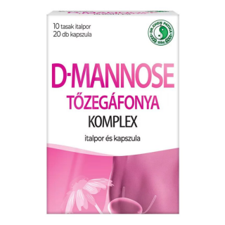 Dr.Chen D-Mannose Tőzegáfonya Komplex italpor + kapszula