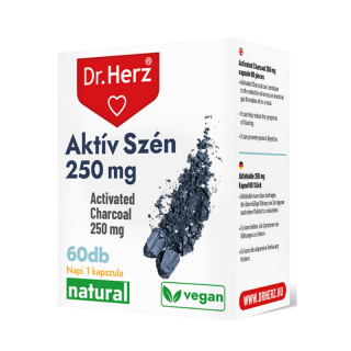 Dr. Herz AKTÍV SZÉN kapszula 250mg 60db