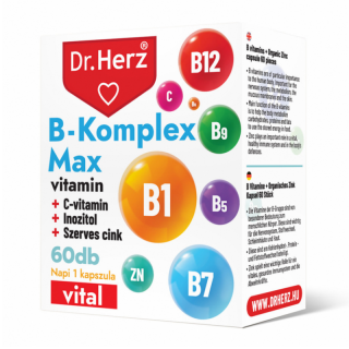 Dr. Herz B-Komplex Max kapszula 60 db