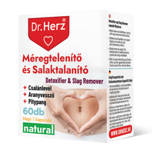 Dr. Herz MÉREGTELENÍTŐ és SALAKTALANÍTÓ kapszula 60db