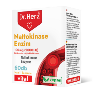 Dr. Herz NATTOKINASE enzim 100 mg - 2000 FU - 60 db