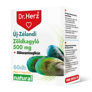 Dr. Herz Zöldkagyló kivonat 500 mg 60 db kapszula