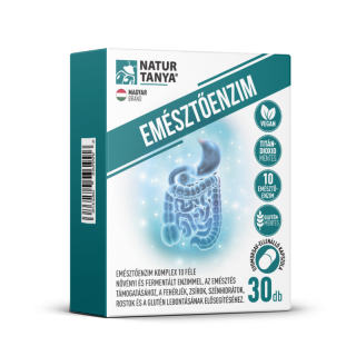 EMÉSZTŐENZIM komplex Natur Tanya® 30 db kapszula
