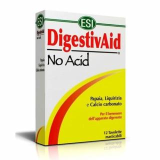 ESI No Acid Digestiv Aid savlekötő tabletta 12db