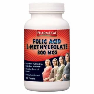 FOLIC ACID - Folsav (L-Metil-folát) 800 mcg 100db Pharmekal