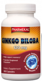 Ginkgo Biloba kapszula 120mg 100db Pharmekal