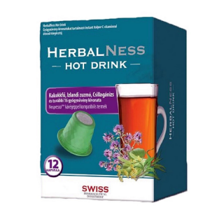 Herbalness Hot Drink megfázás elleni forró ital kapszula – 12db