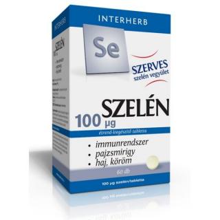 Interherb SZERVES Szelén 100 mcg tabletta 60db