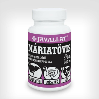 JAVALLAT® MÁRIATÖVIS kapszula 600mg 60db