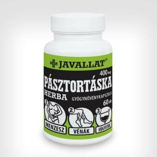 JAVALLAT PÁSZTORTÁSKA HERBA kapszula 400 mg 60db