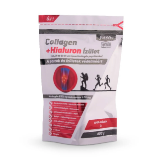 JutaVit Collagen + Hialuron Ízület – eper-málna ízben 400g
