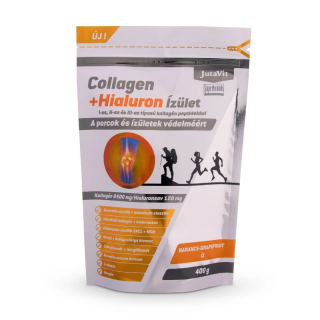 JutaVit Collagen + Hialuron Ízület – Narancs-Grapefruit ízben 400g