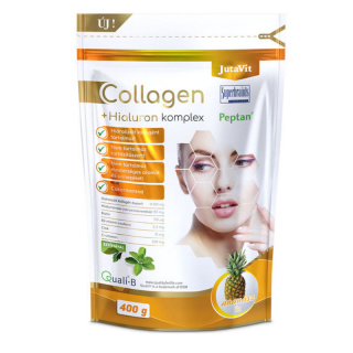 JutaVit Collagen Komplex - ananász ízű kollagén italpor – 400g