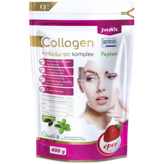 JutaVit Collagen Komplex - eper ízű kollagén italpor – 400g