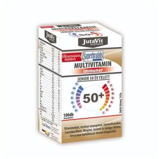 JutaVit Multivitamin Senior 50+ tabletta 100db