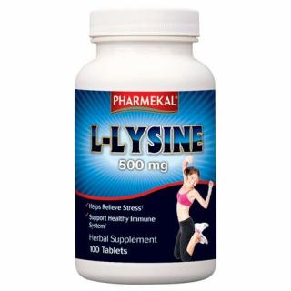 L-lysine (l-lizin) 500mg tabletta 100db Pharmekal
