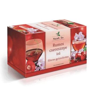 Mecsek Tea Rumos-cseresznye ízű filteres gyümölcstea