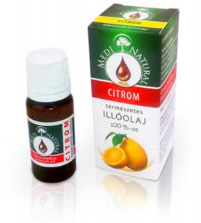 MediNatural 100%-os CITROM illóolaj 10ml