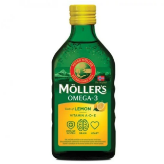 Möller's OMEGA-3 HALOLAJ, citrom ízű 250ml