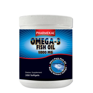 Omega-3 Halolaj lágyzselatin kapszula 1000mg 350db! Pharmekal