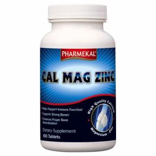 Pharmekal Cal-Mag-Zinc tabletta 100db