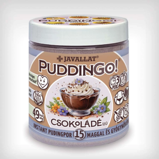 PuddinGo!® CSOKOLÁDÉ ízű instant pudingpor 300g