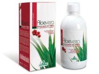 Specchiasol 100%-os Aloe Vera Ital Vörösáfonyával és Erdei gyümölccsel 1l