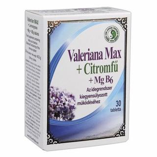 Valeriana Max + Citromfű tabletta 30db Dr. Chen