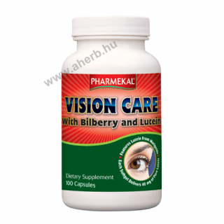 VISION CARE fekete áfonya + lutein kapszula 100db Pharmekal