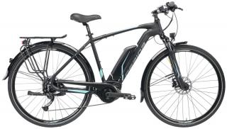 Gepida Alboin Man Alivio 9 EV elektromos kerékpár (540Wh, fekete szín)