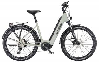 KTM Macina Aera 571 LFC elektromos kerékpár (500Wh, dew silver matt)