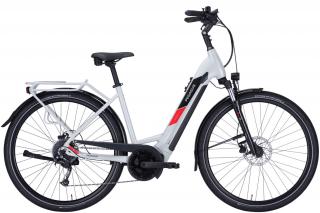 PEGASUS Solero Evo 9 elektromos kerékpár (625Wh, ezüst szín)