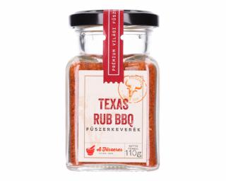 A Fűszeres: Barbecue Texas Rub fűszerkeverék 110 g