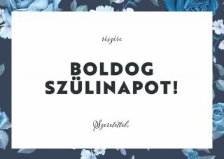 Ajándékkártya- Boldog Szülinap