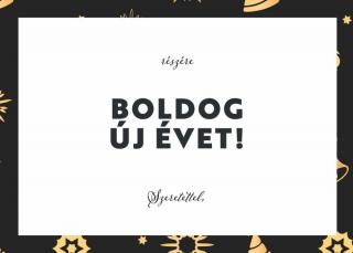 Ajándékkártya- Boldog Újév