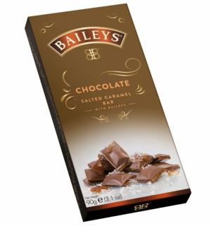 Baileys Bar Salted Caramel - Sós karamellás Baileys trüffelkrémmel töltött tejcsokoládé tábla (90 gr)