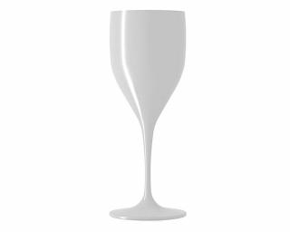 Beach fehér pezsgős pohár elegáns polykristály 330 ml