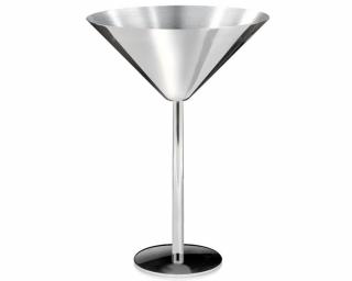 Bond Martini koktél pohár fém 200 ml