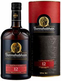 Bunnahabhain 12 years whisky pdd. 0,7L 46,3%